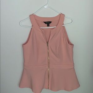 Women light pink blouse